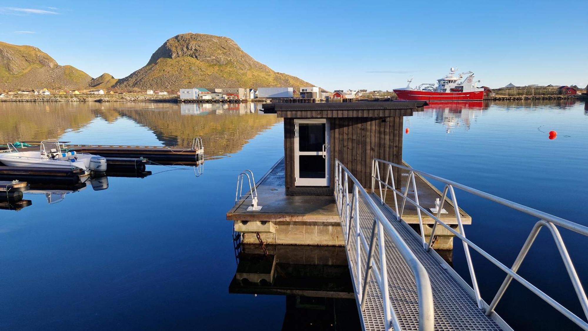 Bensvik Brygge Apartment Vaeroy Luaran gambar